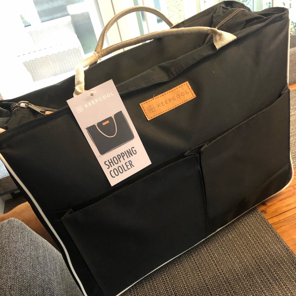 NWT LeSac KeepCooler Antibacterial Shopping Tote